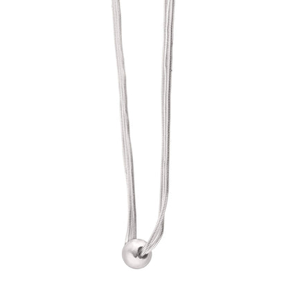 Silpada - Silpada 'Thoreau' Multi-Strand Bead Necklace in Silver