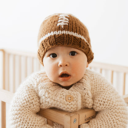 Huggalugs - Football Beanie Game Day Hat Baby & Kids