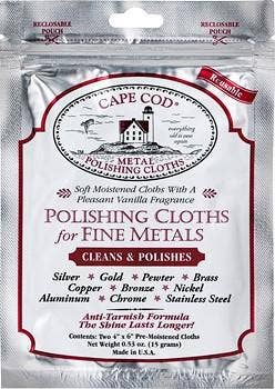 Cape Cod Polish, Inc. - Cape Cod® Metal Polishing Cloths Foil Pouch