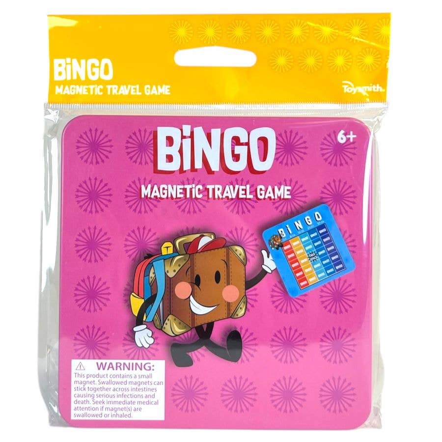 Toysmith - On the Way Games Magnetic Travel Games, 6 Games, 24/Display