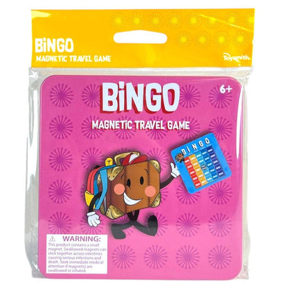 Toysmith - On the Way Games Magnetic Travel Games, 6 Games, 24/Display