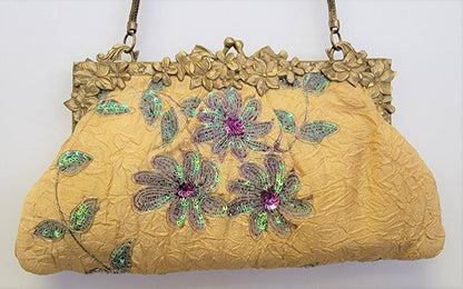 Ricki designs - VINTAGE CLASSIC FLORAL CLUTCH BAG