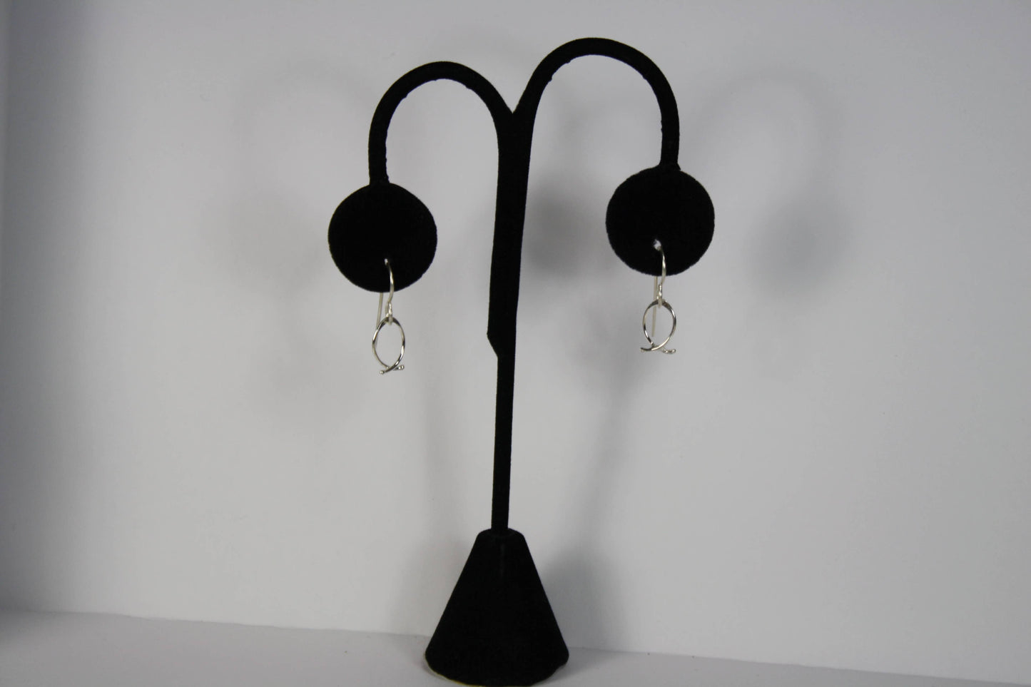 Ken’s handcrafted jewelry - Sterling Silver Earrings Small Fish