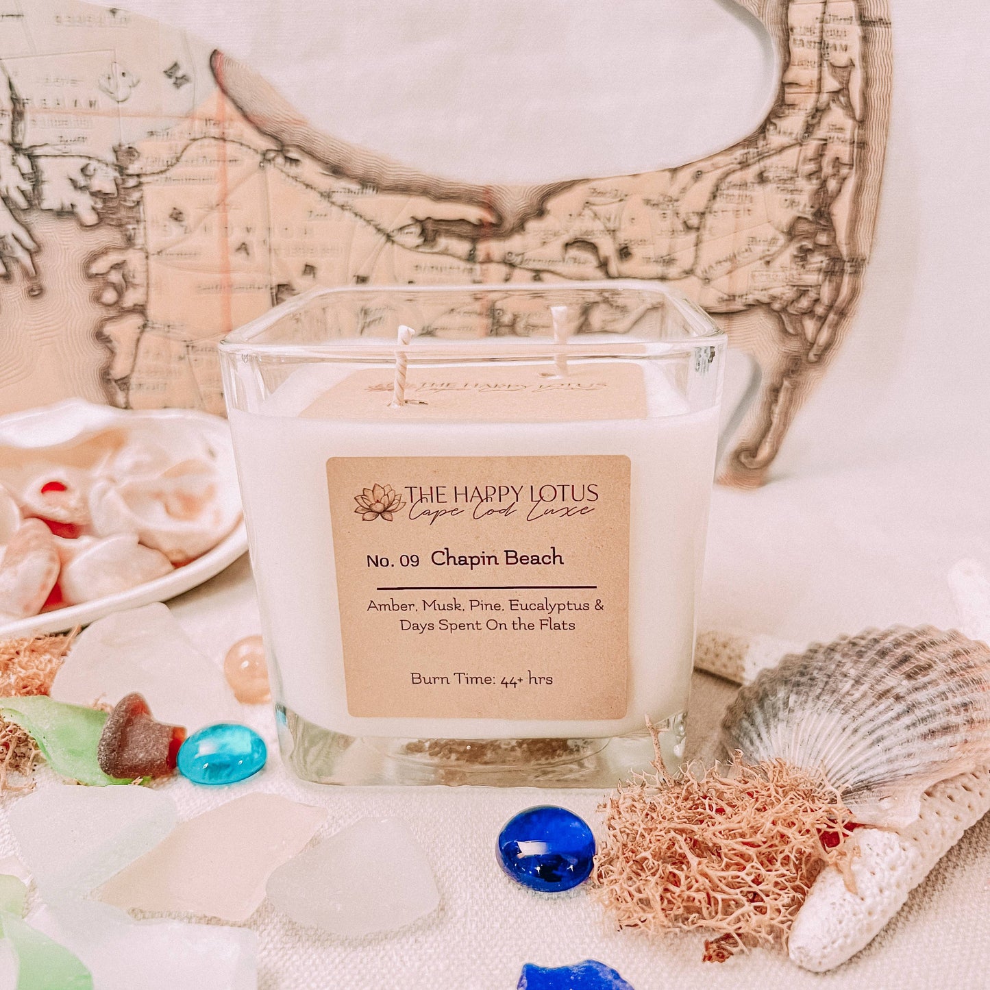 The Happy Lotus - Cape Cod Luxe Candles: No. 09 Chapin Beach