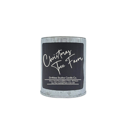 Driftless Studios - Christmas Tree Farm Scented Soy Candles - Rustic Home Decor