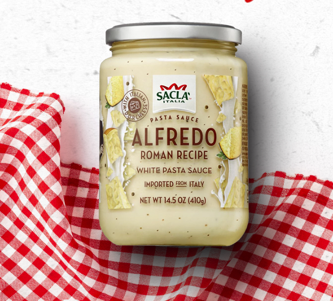Sacla - Sacla Italy Alfredo Roman White Pasta Sauce 6x14.5oz