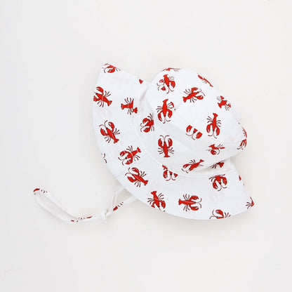 Huggalugs - Lobster Bucket Hat UPF 50+ Baby & Toddler
