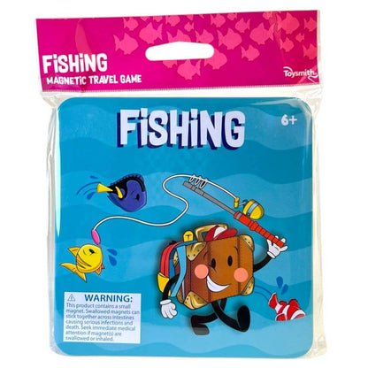 Toysmith - On the Way Games Magnetic Travel Games, 6 Games, 24/Display