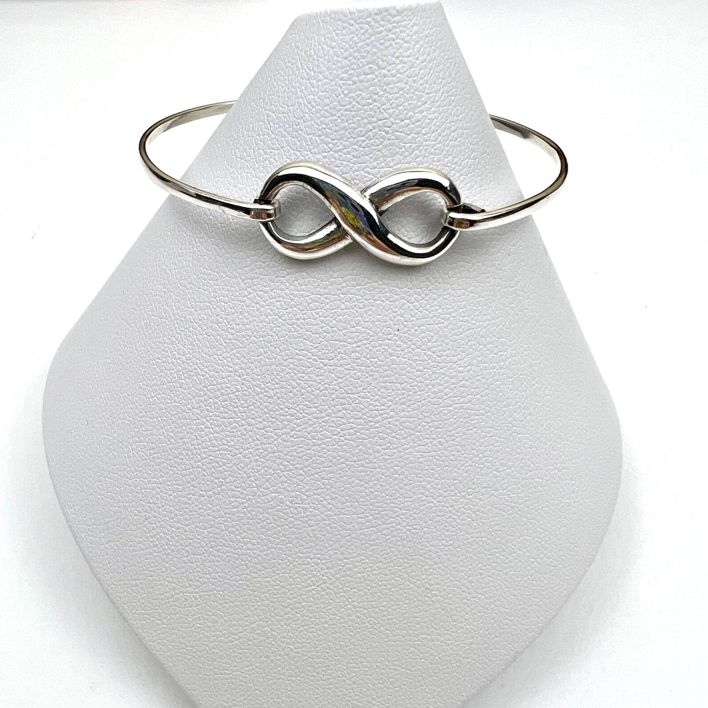 Jackie Gallagher Designs - Handmade Coastal Jewelry - Sterling silver Infinity Bangle