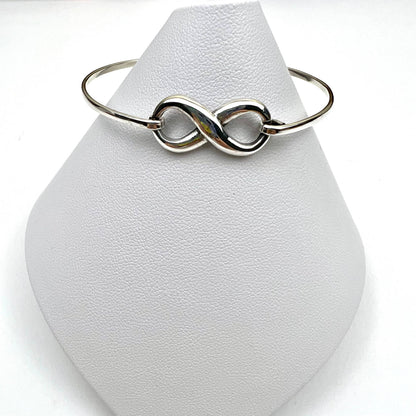 Jackie Gallagher Designs - Handmade Coastal Jewelry - Sterling silver Infinity Bangle