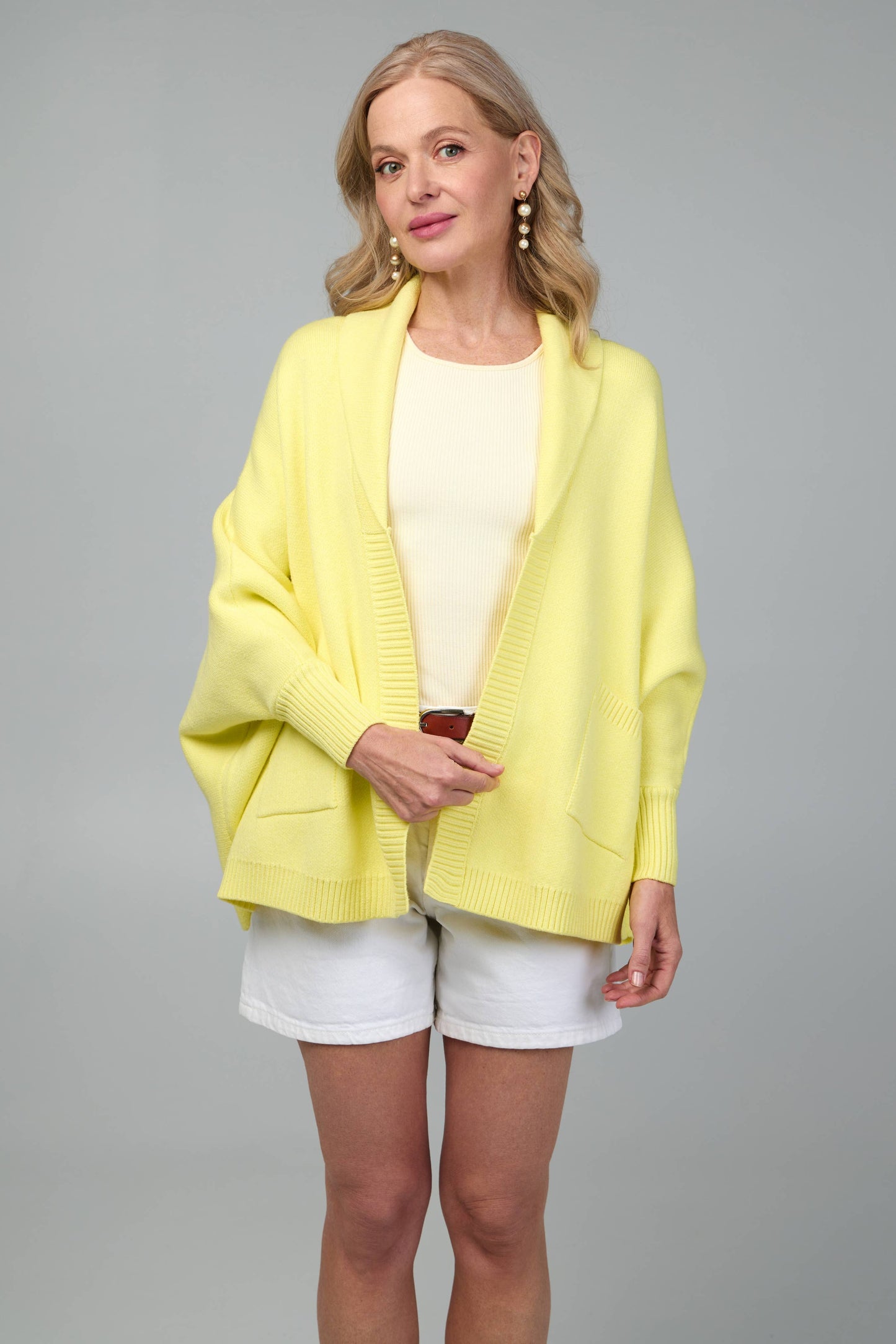 SAACHI - Open Front Oversize Cardigan