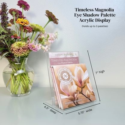 Honeybee Gardens Natural Cosmetics & Body Care - Timeless Magnolia Pressed Eye Shadow Palette