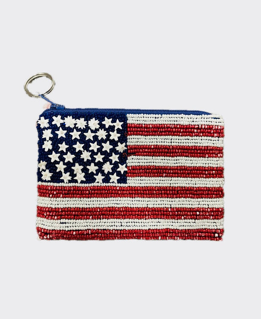 Tiana Designs - USA FLAG COIN PURSE