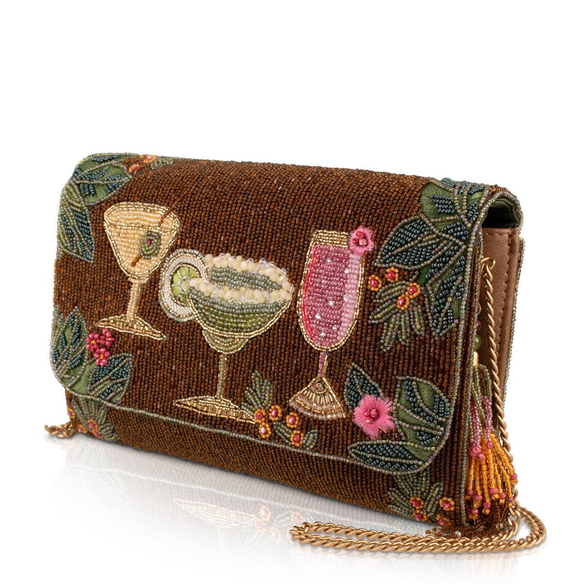 Mary Frances Accessories - Cheers to Paradise Crossbody Handbag