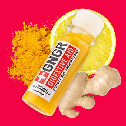 GNGR Labs - Digestive Aid Shot: Ginger & Turmeric for Immune Support