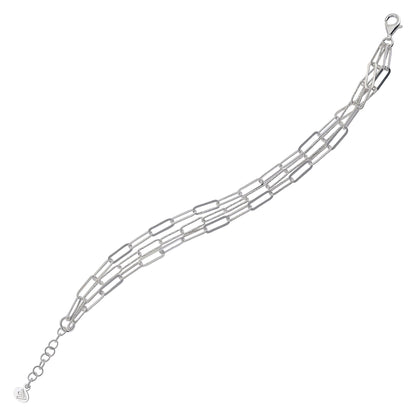 Silpada - Silpada 'Graffetta' Bracelet in Sterling Silver, 7: 8