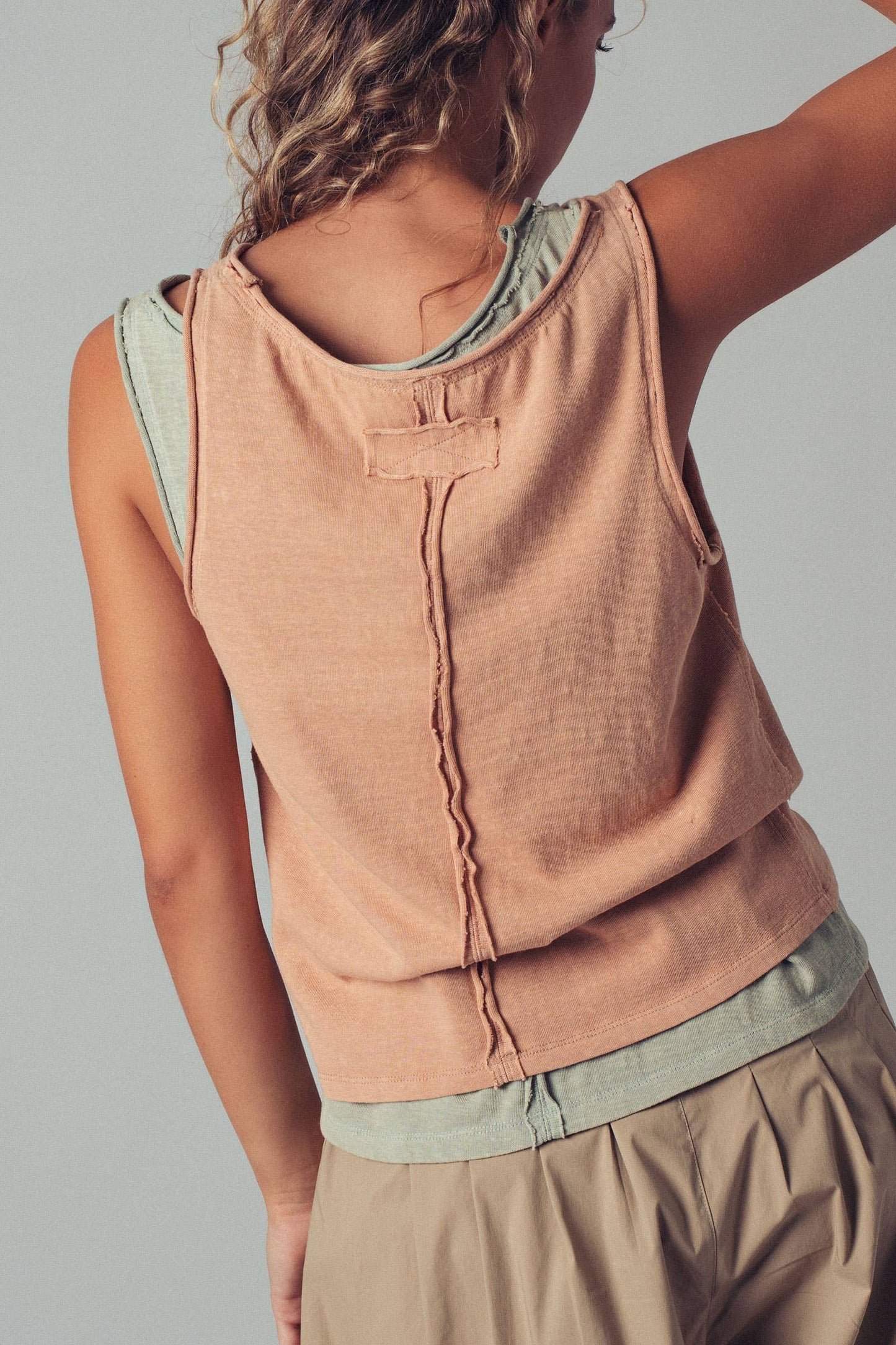 Urban Daizy - Coastal Cool Sleeveless Tank Top