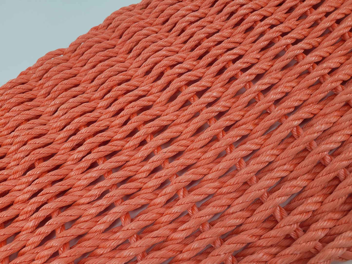 Little Salty Rope - Solid Color Lobster Rope Door Mat, Color Options Available