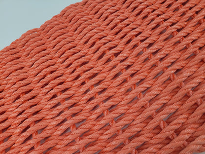 Little Salty Rope - Solid Color Lobster Rope Door Mat, Color Options Available