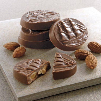 Harbor Sweets Chocolates - Harbor Sweets Chocolates Barque Sarah Gable Box 9 Pcs