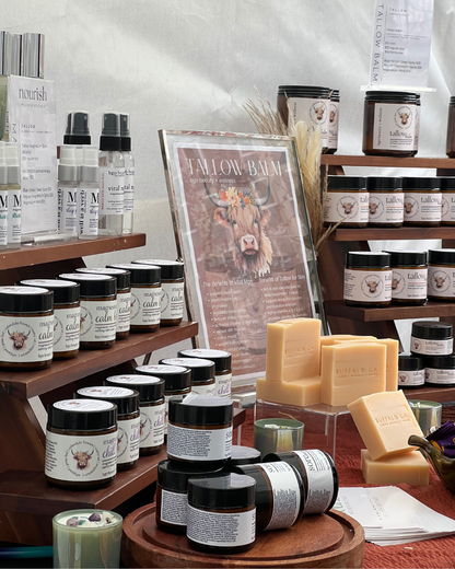 Buffalo Gal - Tallow Butter for Face and Body Unscented