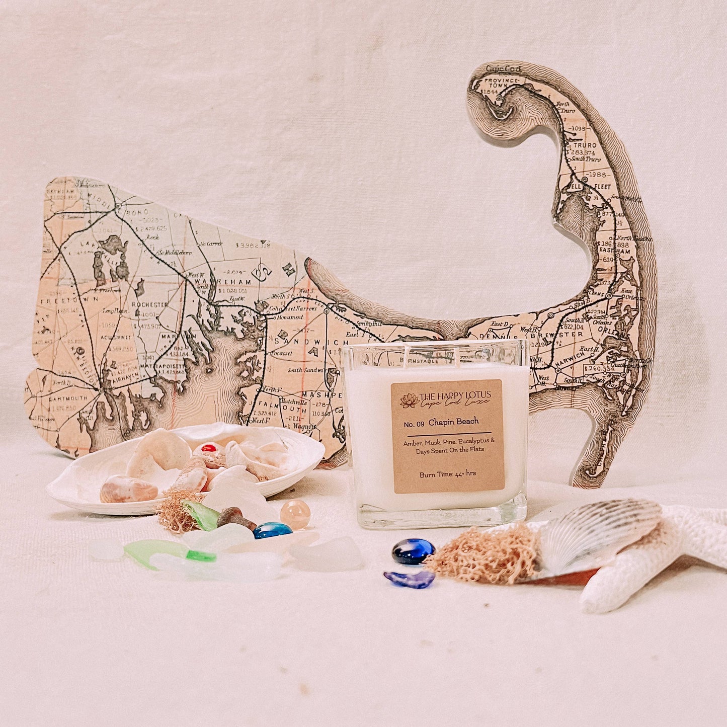 The Happy Lotus - Cape Cod Luxe Candles: No. 09 Chapin Beach