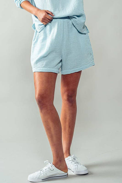 Urban Daizy - **BREATHELESS LOUNGE SHORTS: BLACK / S-2/M-2/L-2