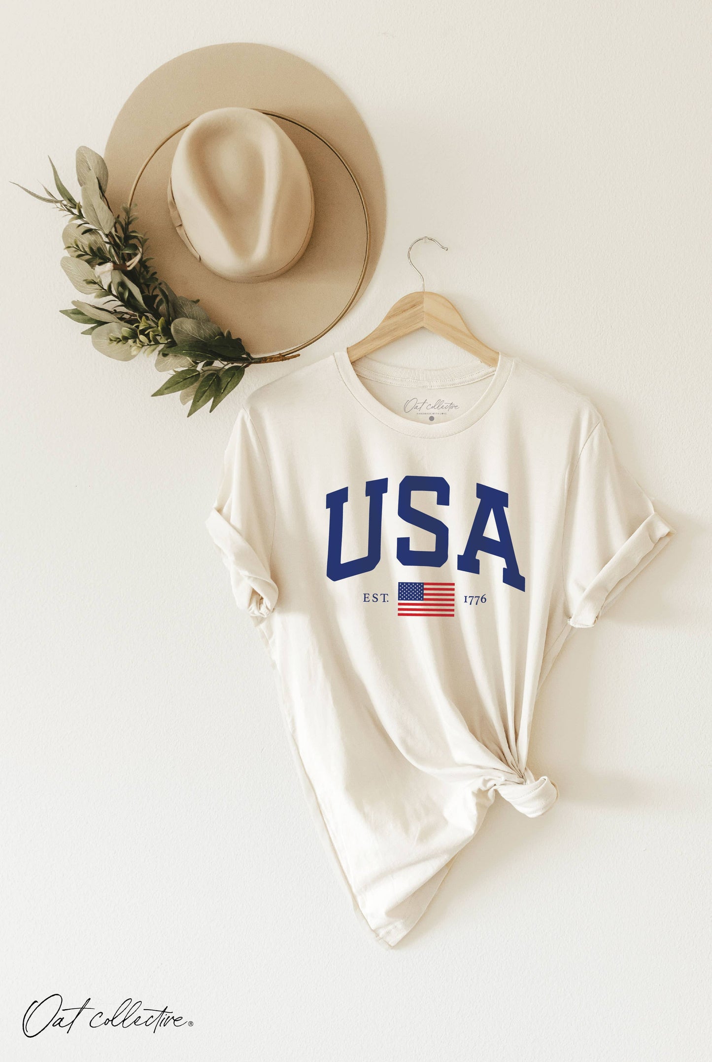 OAT COLLECTIVE - USA EST.1776 Graphic T-shirt