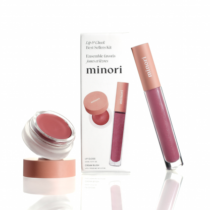 Minori - Lip & Cheek Best Sellers Kit - Holiday Gift Set