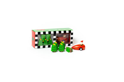 Jack Rabbit Creations - Santa  & Christmas Tree Bowling Game