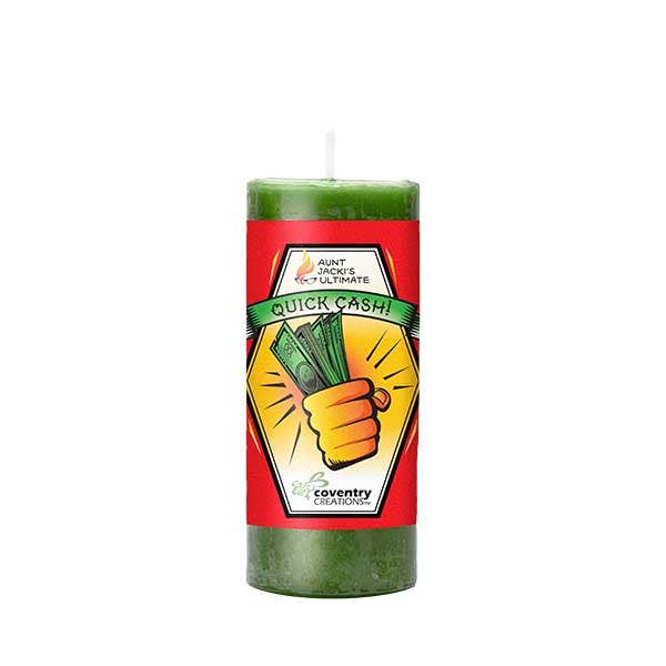 Type 40 Vending - Aunt Jacki's Ultimate Quick Cash Candle