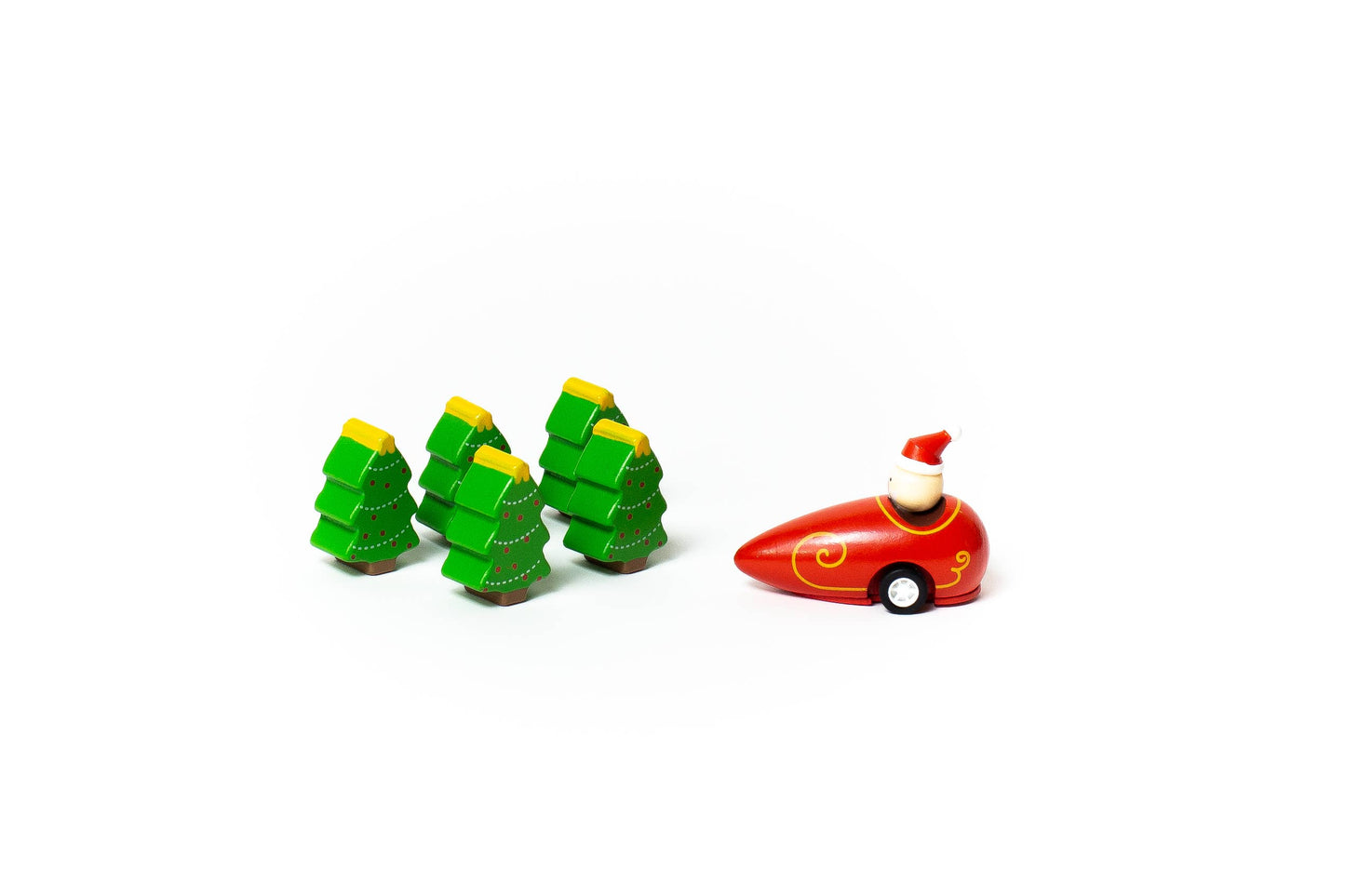 Jack Rabbit Creations - Santa  & Christmas Tree Bowling Game