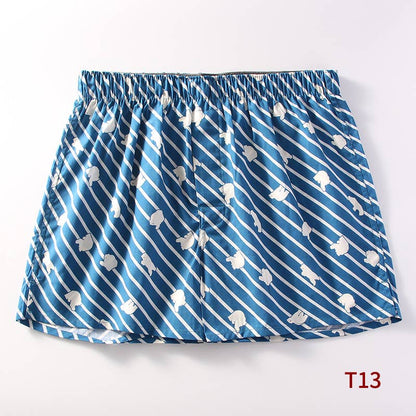 Rosa Clothing - Lobster & Pickles printed cotton casual boxer short