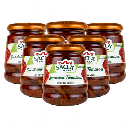 Sacla - Sacla Italy Sundried Tomatoes in Oil 6x9.9oz Imported