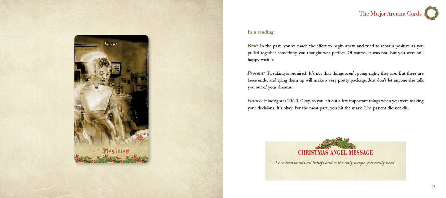 Schiffer Publishing - A Christmas Tarot: Ghosts of Past, Present, and Future