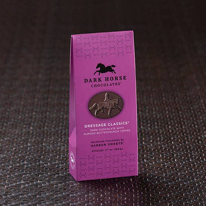 Harbor Sweets Chocolates - Dark Chocolates Dressage Classic buttercrunch Gable Box