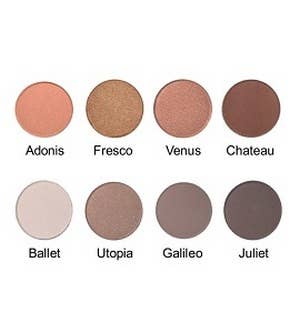 Honeybee Gardens Natural Cosmetics & Body Care - 'Nude Renaissance' Refillable Eye Shadow Palette