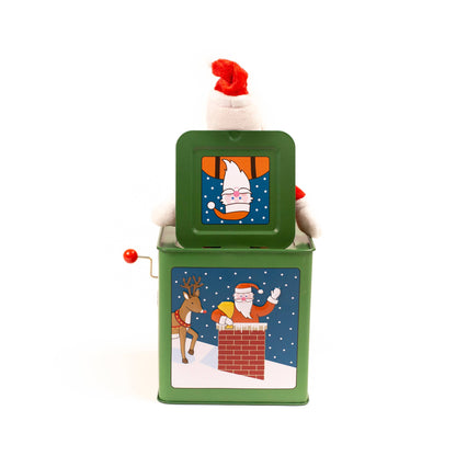 Jack Rabbit Creations - Santa Christmas Jack in the Box