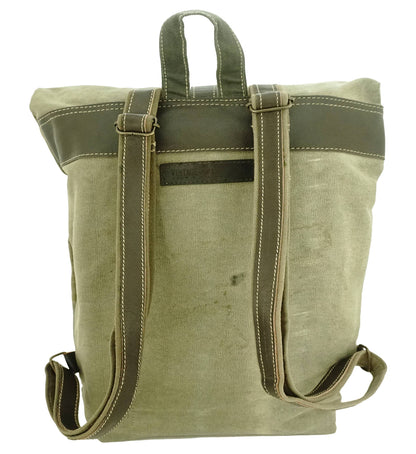 Vintage Addiction - Recycled Military Tent Backpack - US AIR FORCE