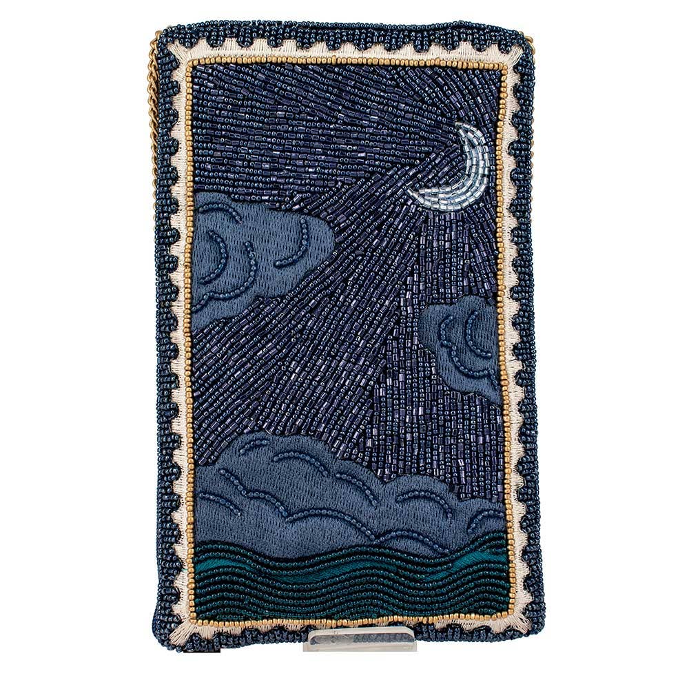 Mary Frances Accessories - On Board Beaded Cruise Ship Crossbody Phone Bag