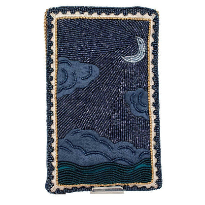 Mary Frances Accessories - On Board Beaded Cruise Ship Crossbody Phone Bag