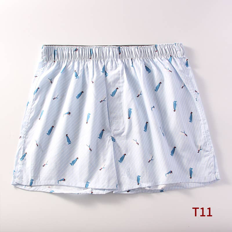 Rosa Clothing - Lobster & Pickles printed cotton casual boxer short