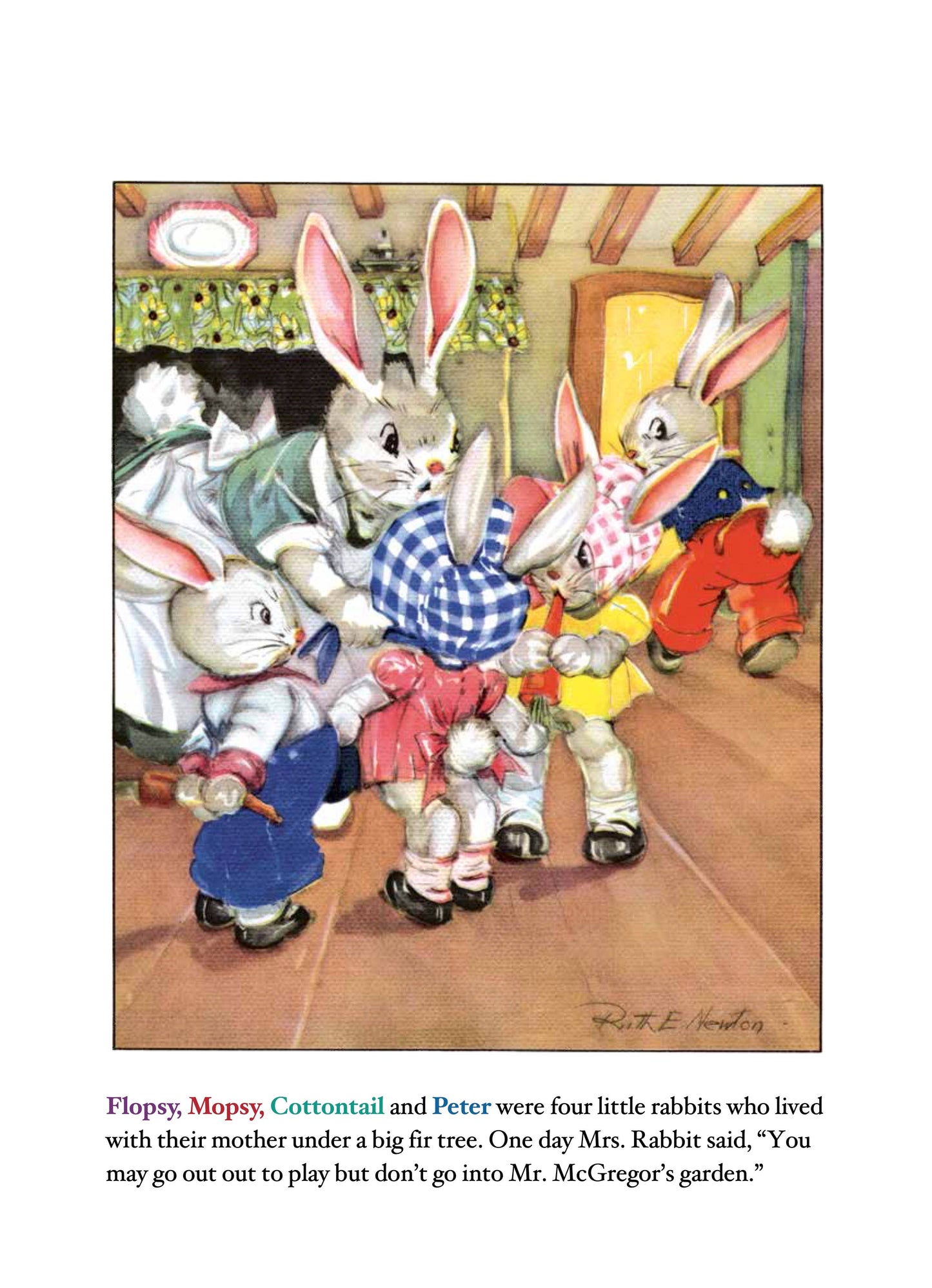 Laughing Elephant Books - Peter Rabbit -Children's Board Book - Vintage