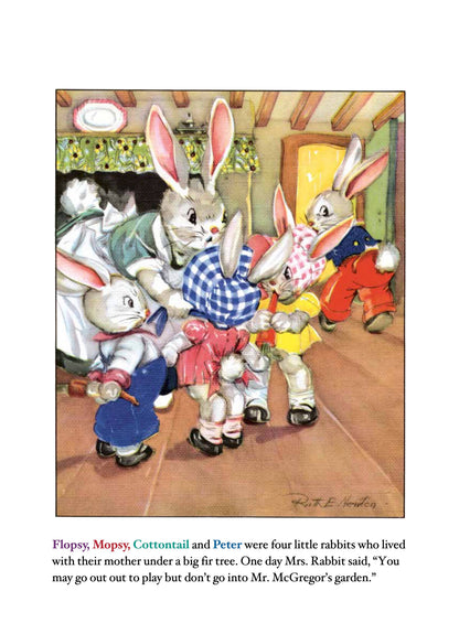 Laughing Elephant Books - Peter Rabbit -Children's Board Book - Vintage