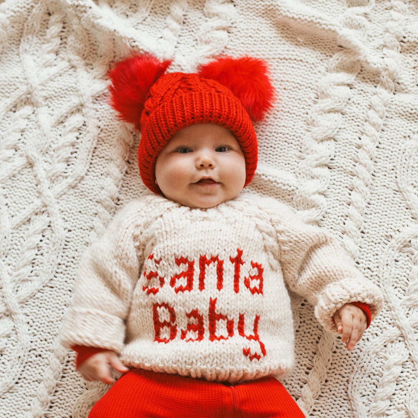 Huggalugs - Santa Baby Crew Neck Sweater Baby & Toddler