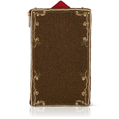Mary Frances Accessories - Candy Cottage beaded gingerbread house crossbody bag