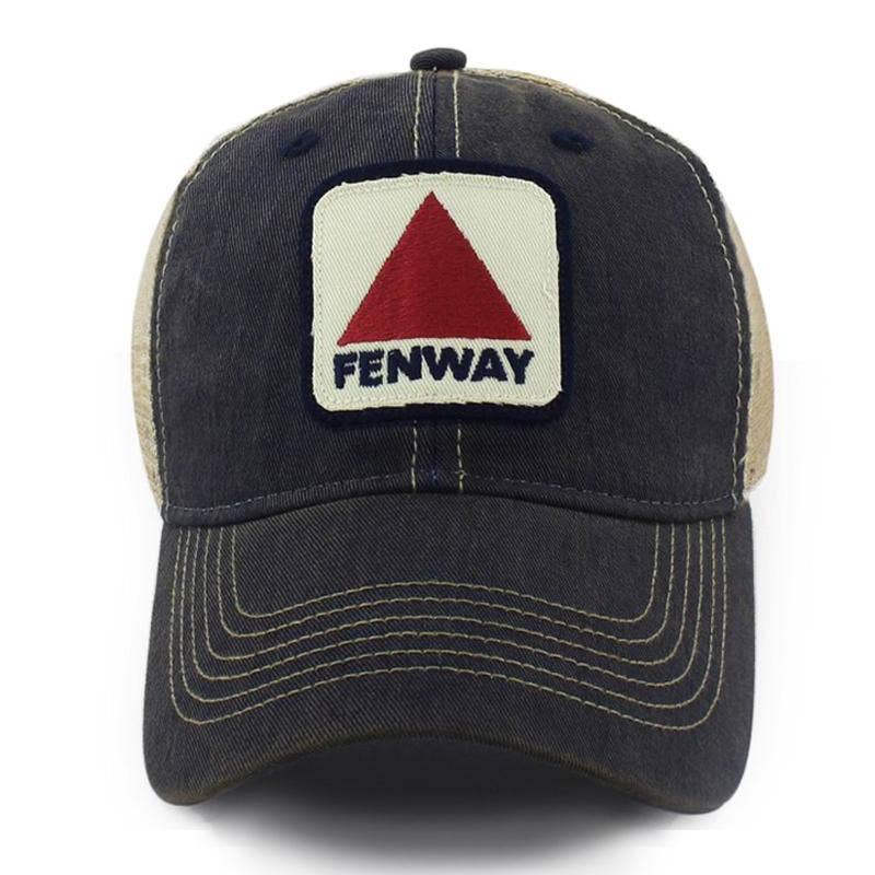 Chowdaheadz - Fenway Patch "Dirty Water" Mesh Trucker Navy Hat