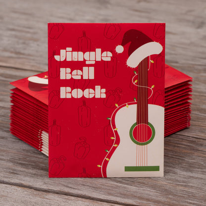 Bentley Seed Co. - ‌Jingle Bell Rock Gift Tag Card - Bell Pepper Seed Packets
