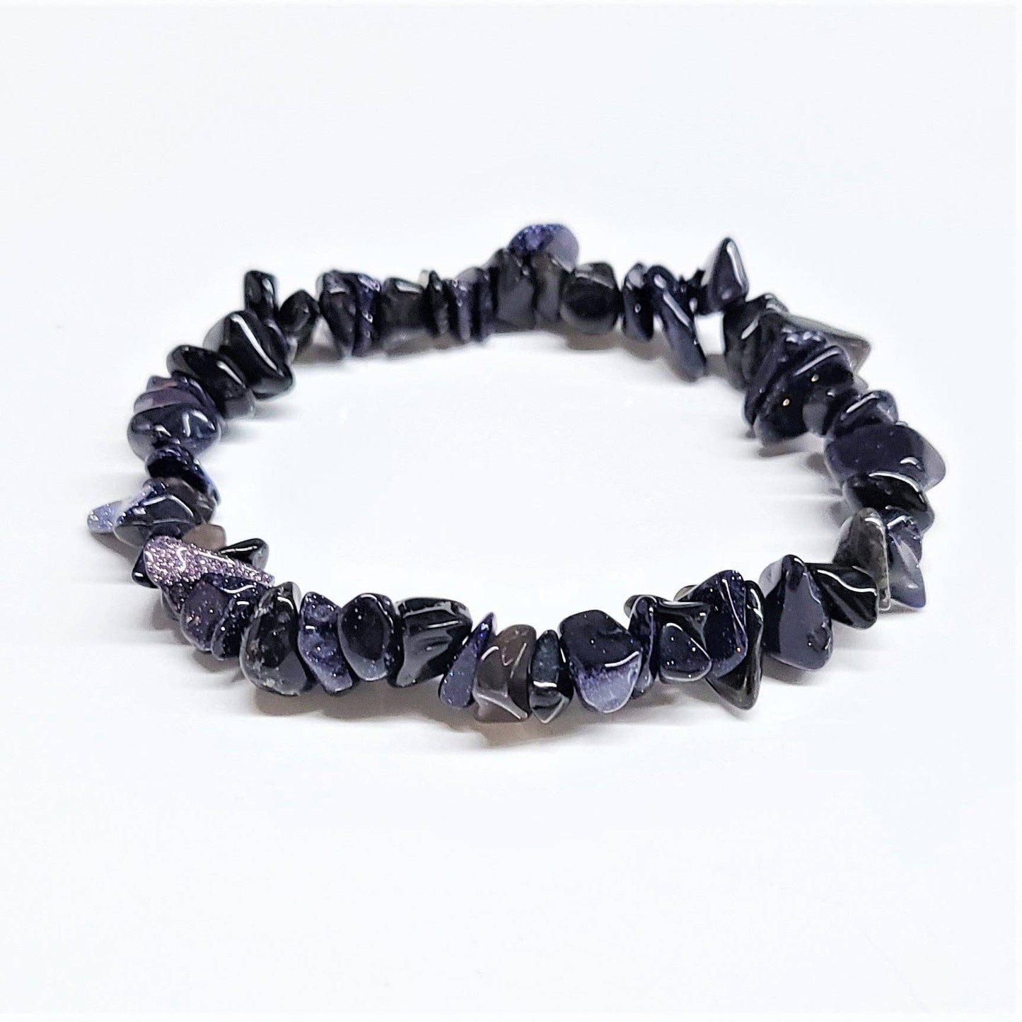 The Healing Sanctuary - Blue Goldstone Chip Bracelet