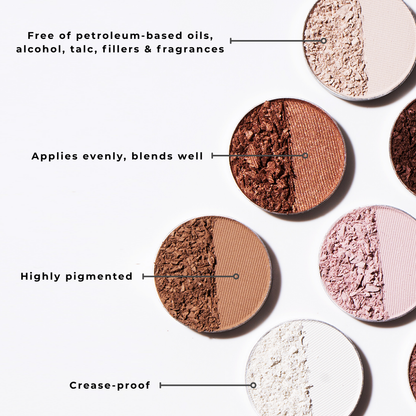 Honeybee Gardens Natural Cosmetics & Body Care - Pressed Eye Shadow Singles